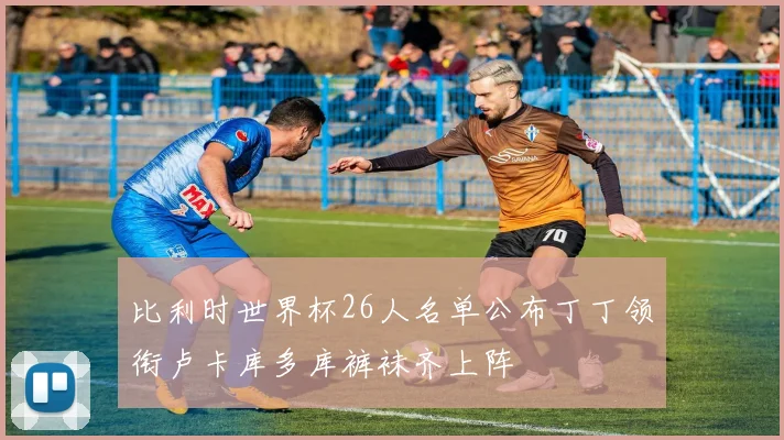 比利时世界杯26人名单公布丁丁领衔卢卡库多库裤袜齐上阵